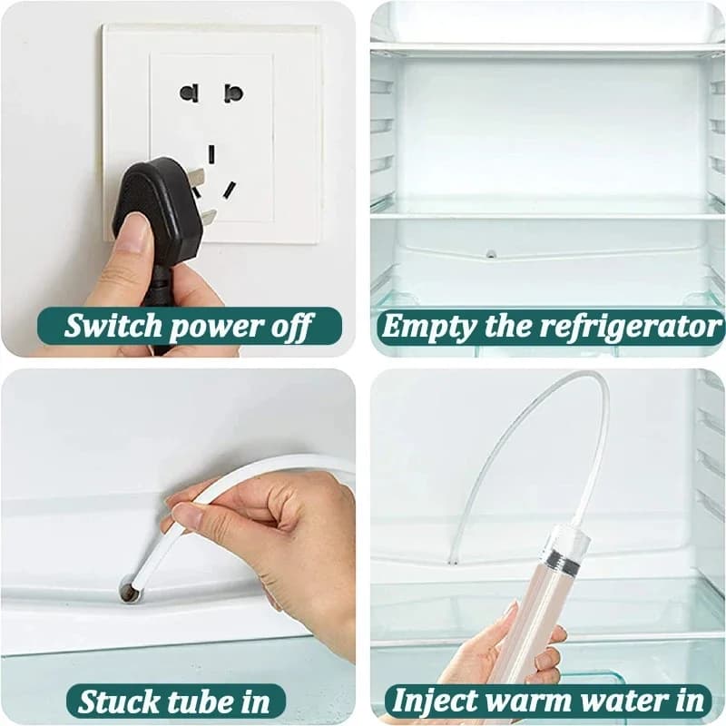 Refrigerator Drain Hole Cleaner for Airbnb Kitchen Maintenance view 4