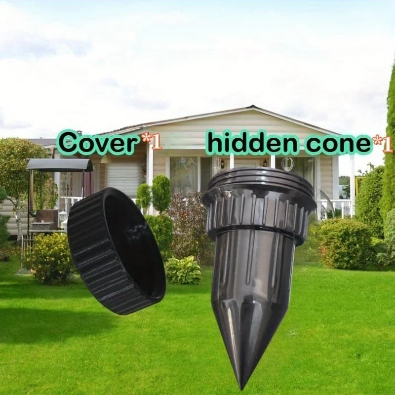 Magnetic Key Safe Box Fake Rock for Airbnb Safety view 6