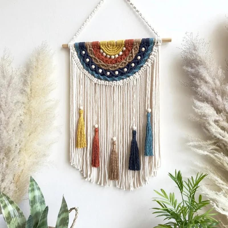 Minimalist Dried Pampas Grass Arrangement for Airbnb Decor view 4