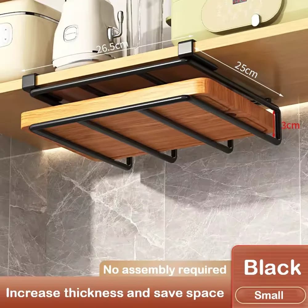 Kitchen Hanging Organizer Rack for Airbnb Storage Needs view 7