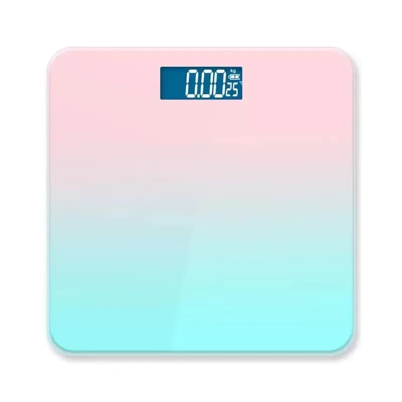 Gradient LED Electronic Scale for Airbnb Bathroom | Digital Display view 7