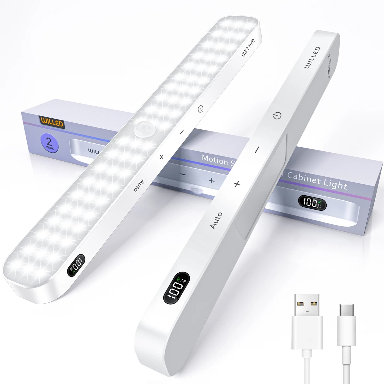 Motion Sensor Cabinet Light Bar for Airbnb Smart Home Hosts
