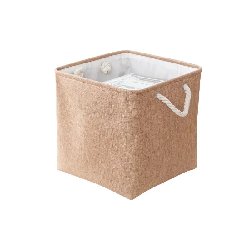 Linen-Lined Amenity Basket for Airbnb Welcome Presentation view 4