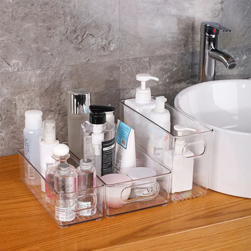 Clear Refrigerator Storage Box for Airbnb Kitchen Organization view 6