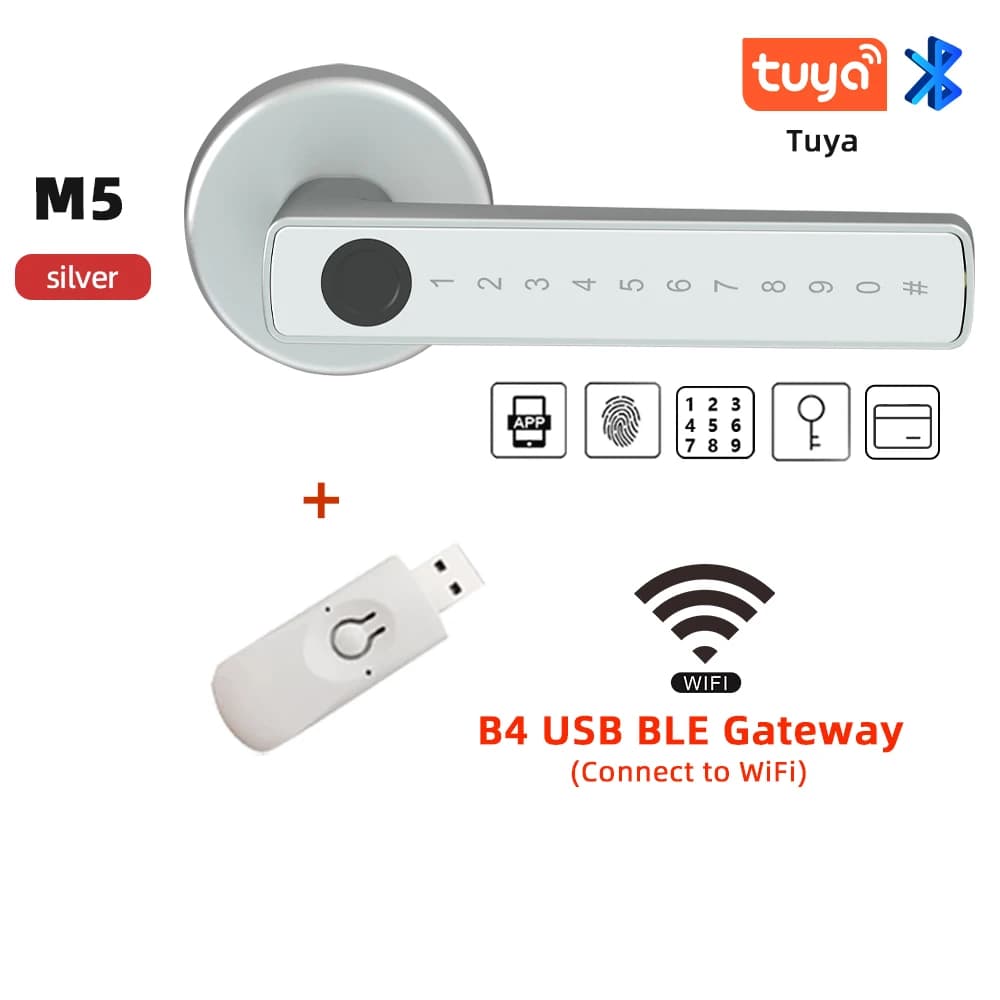 Fingerprint Smart Door Lock Keypad for Airbnb Safety view 7