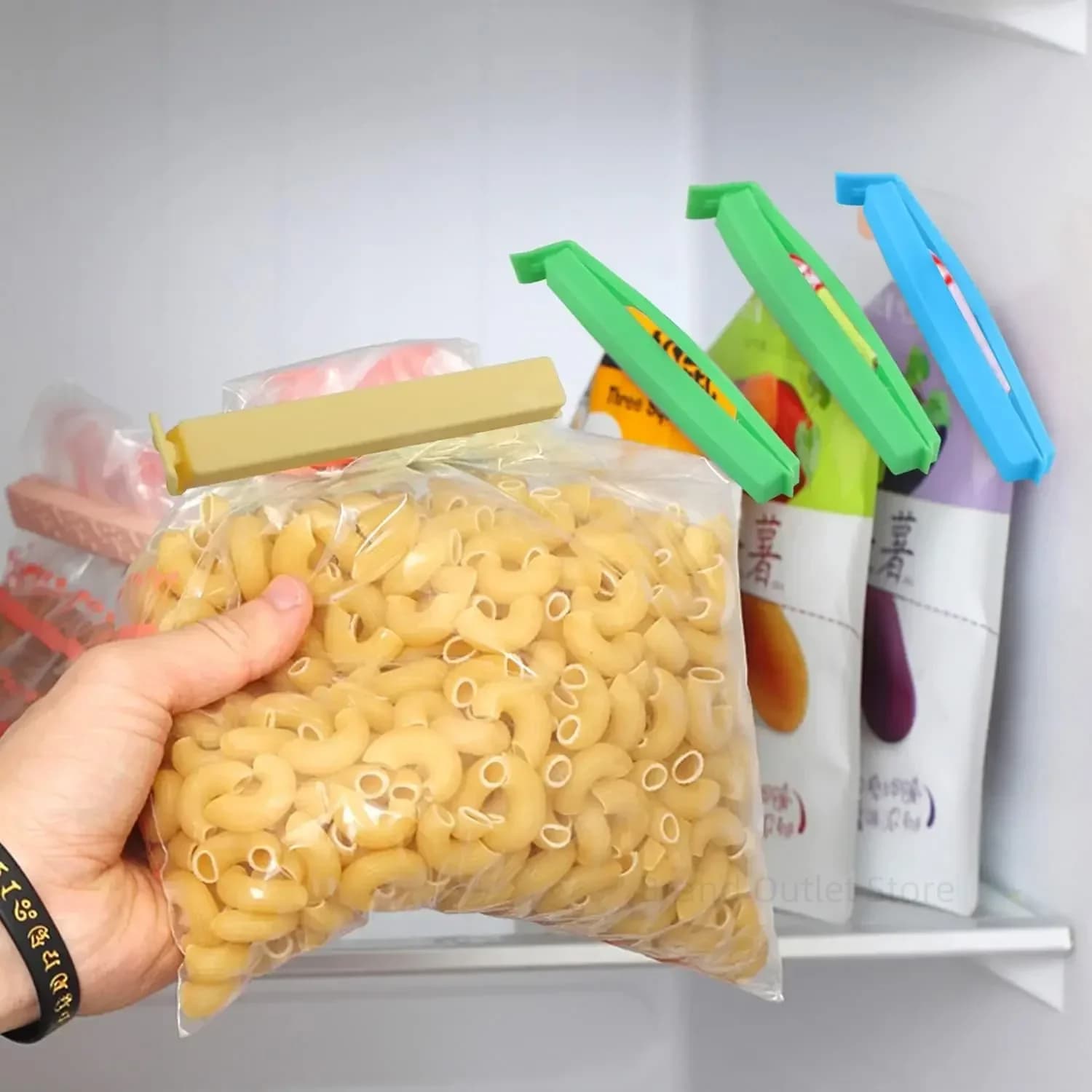 Food Bag Clips Set for Airbnb Kitchen | STR Kitchen Essentials view 5
