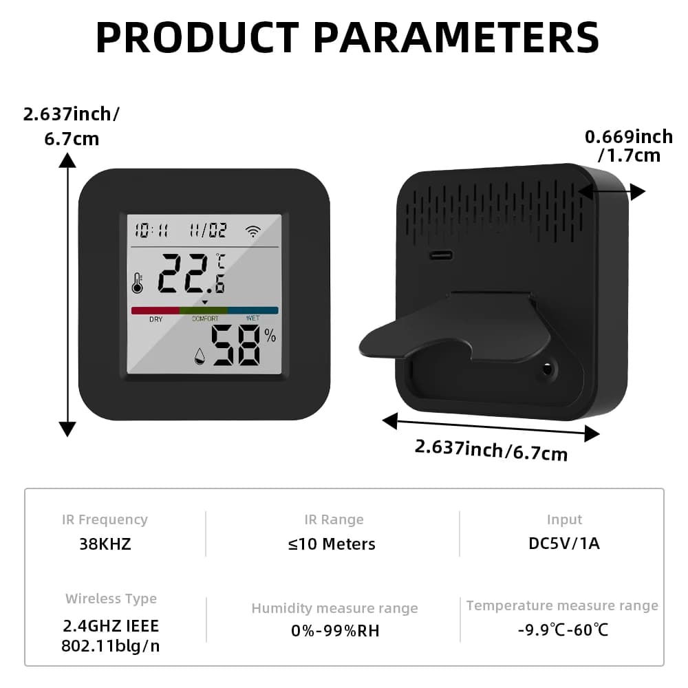 Smart IR Remote with Sensor for Airbnb & Vacation Rental Hosts view 6