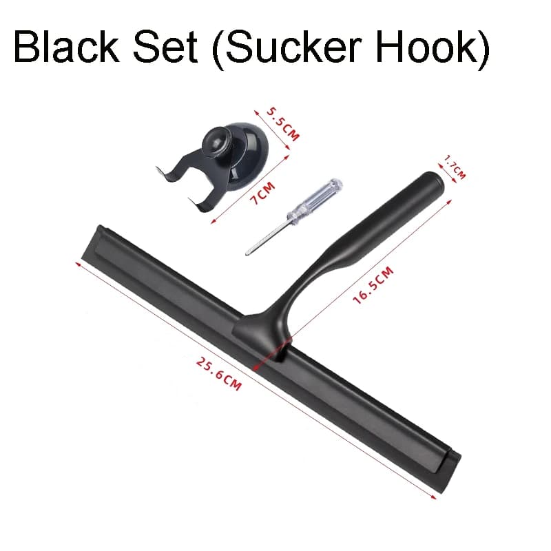 Wall-Mounted Bathroom Squeegee for Airbnb Cleaning view 7