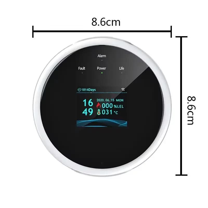 Wireless Gas Leak Detector for Airbnb Smart Home Safety | STR Tech view 3