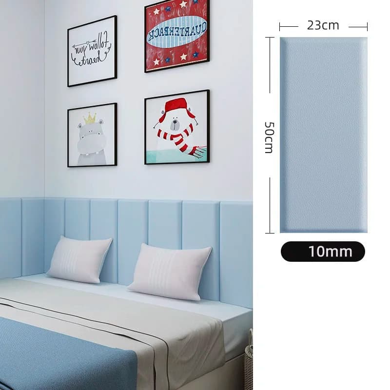 Minimalist Upholstered Wall-Mount Headboard Panel for Airbnb Bedrooms view 4