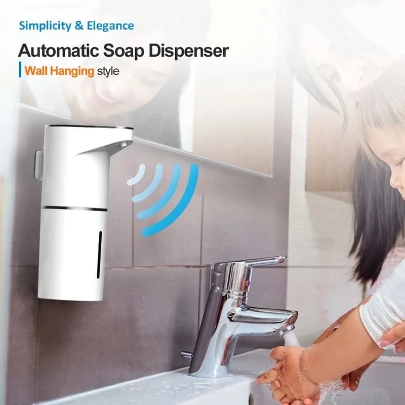 Automatic Soap Dispenser for Airbnb Bathroom | Wall Mounted STR Supply view 6
