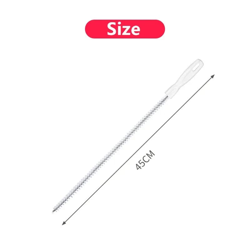 Flexible Drain Cleaning Brush for Airbnb Bathroom Maintenance view 7