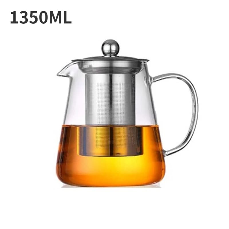 Heat Resistant Glass Teapot Set for Airbnb Kitchen Essentials view 8