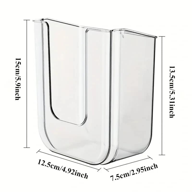 Non Perforated Wet Tissue Storage Box for Airbnb Bathroom Hosts view 3