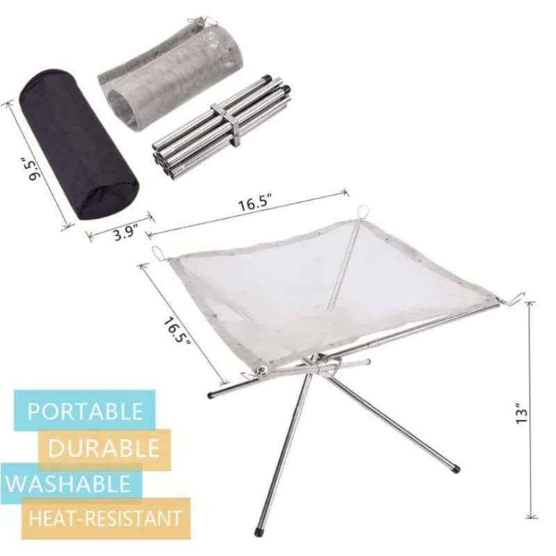Portable Outdoor Fire Pit for Airbnb Patio & STR Backyard Spaces view 6