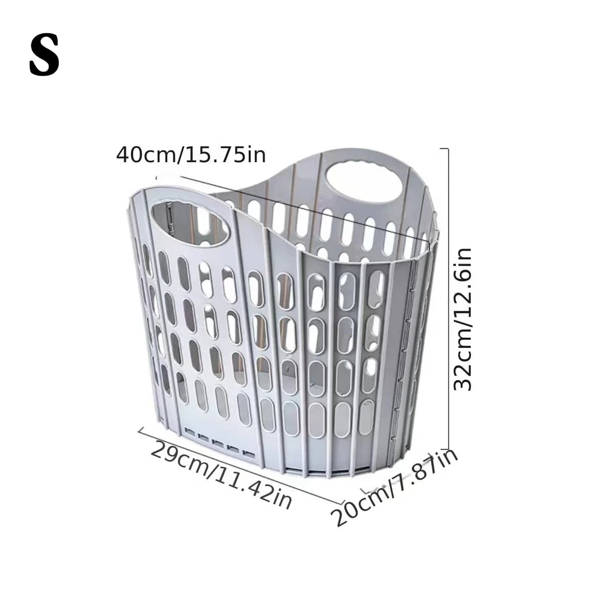 Modern Foldable Laundry Hamper for Airbnb Storage Needs view 7