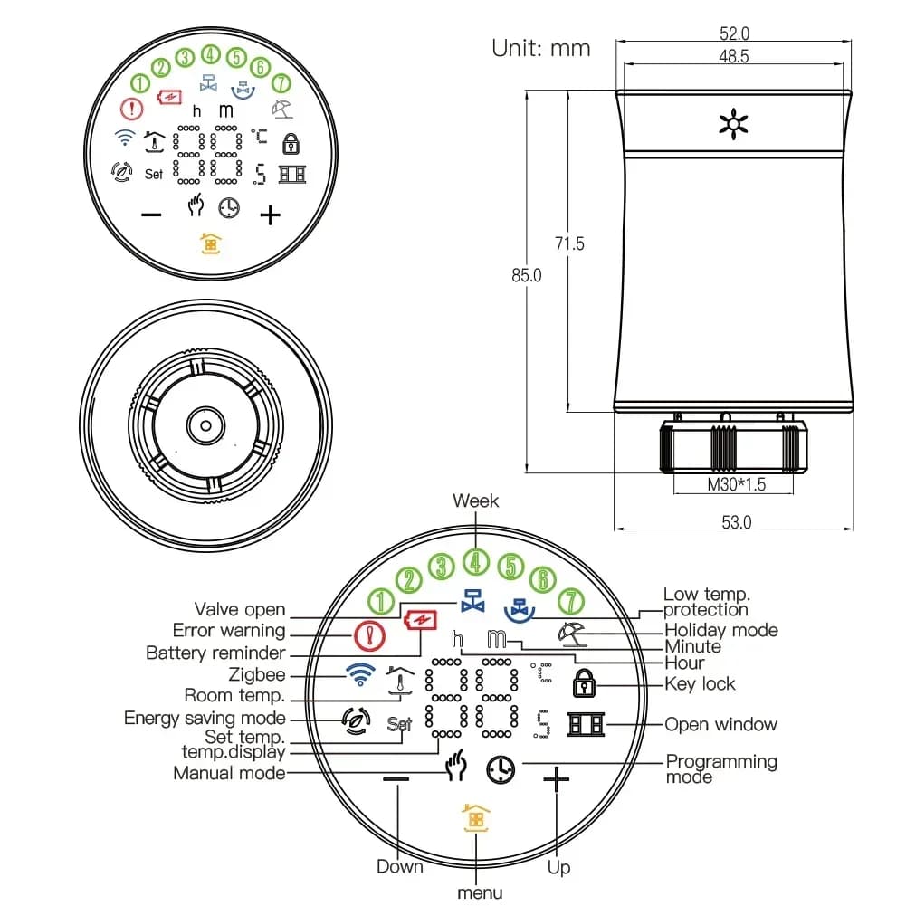 Smart ZigBee Radiator Valve for Airbnb & STR Tech Upgrades view 6