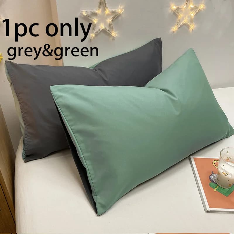 Super Soft Cotton Pillowcase for Airbnb Bedroom Comfort | STR view 8
