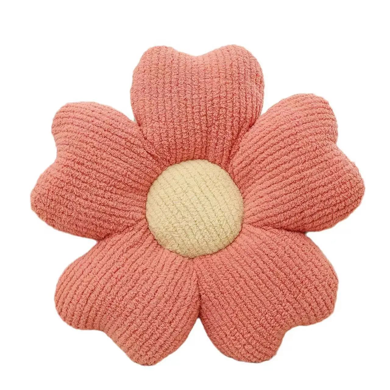 Five-Petal Flower Cushion for Airbnb Bedroom Comfort | STR Decor view 6