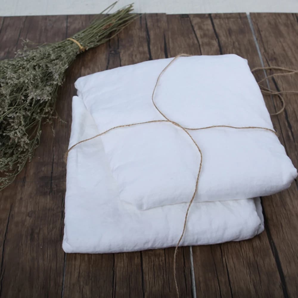 Neutral Linen Cushion Covers for Airbnb Decor, Set of 2 view 5