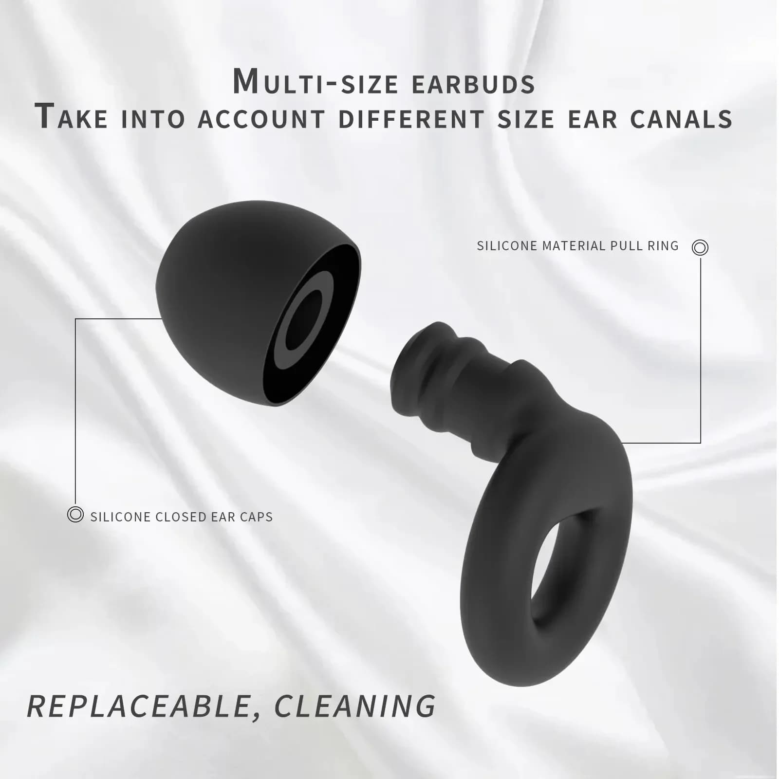 Quiet Ear Plugs for Airbnb Bedroom Comfort | Soft, Reusable, 8 Tips view 4