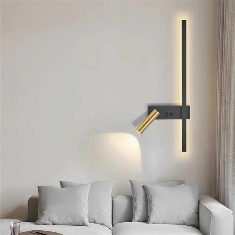 Nordic Wall Lamp for Airbnb Bedroom Ambiance | Modern LED Lighting view 2