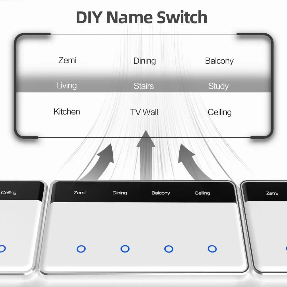 Touch Digital Keypad Door Panel for Airbnb Self Check-In view 2