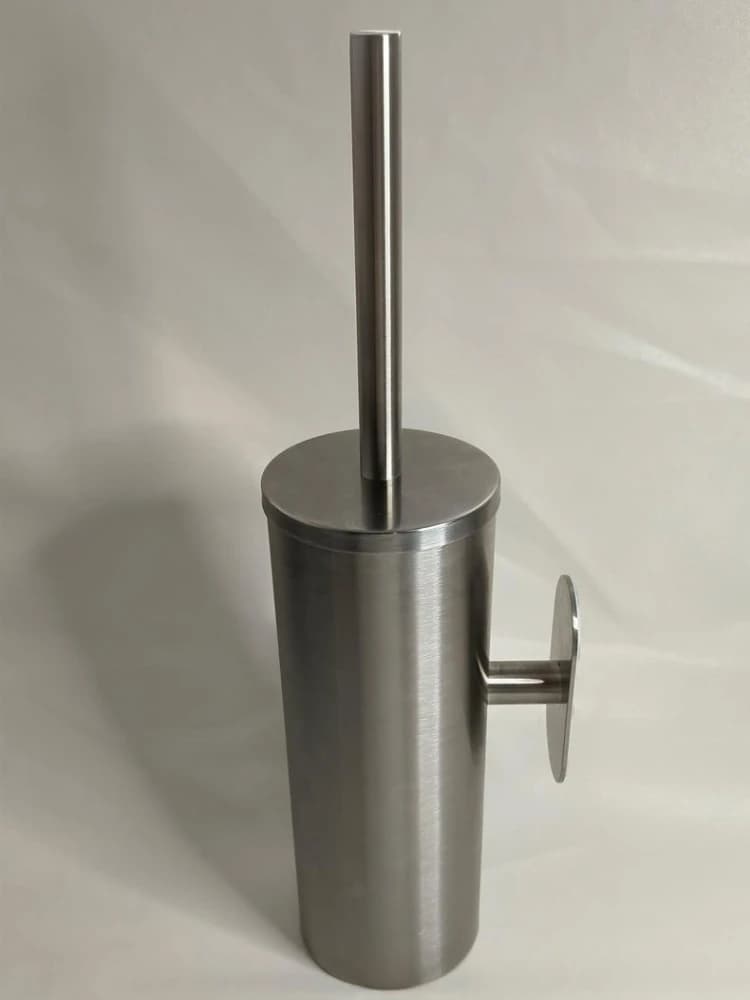 Modern Minimalist Toilet Brush Holder for Airbnb Bathrooms view 7