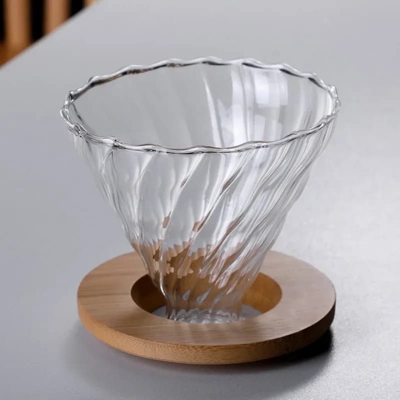 Minimalist Pour-Over Coffee Maker Set for Airbnb Kitchens view 6