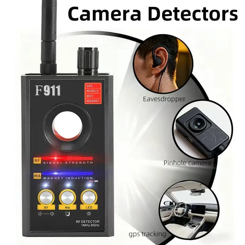 Hidden Camera Detector RF Bug Detector for Airbnb Safety