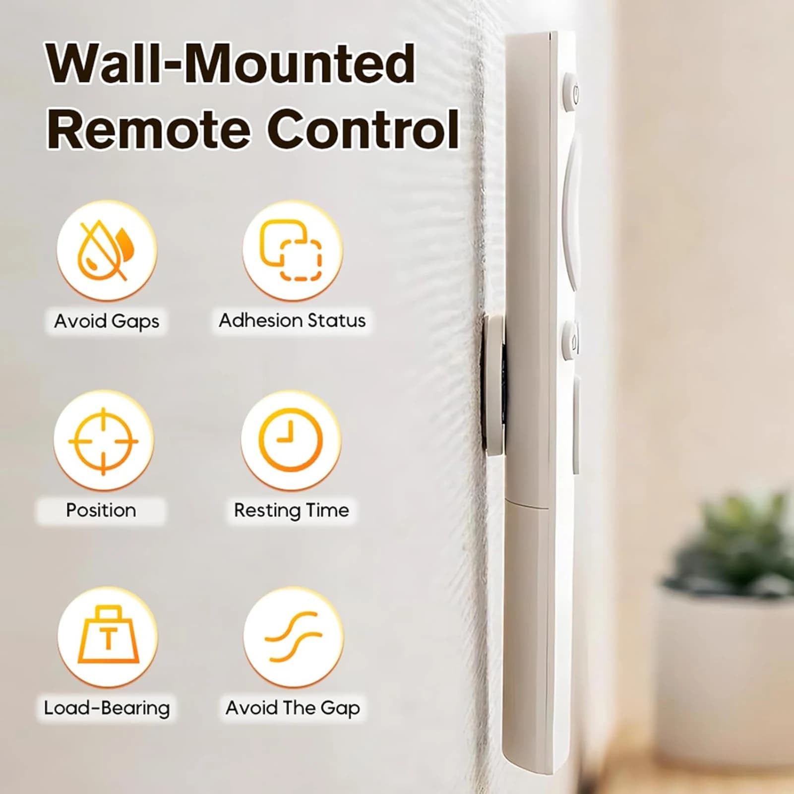 Magnetic Remote Holder for Airbnb & Vacation Rental Storage view 5