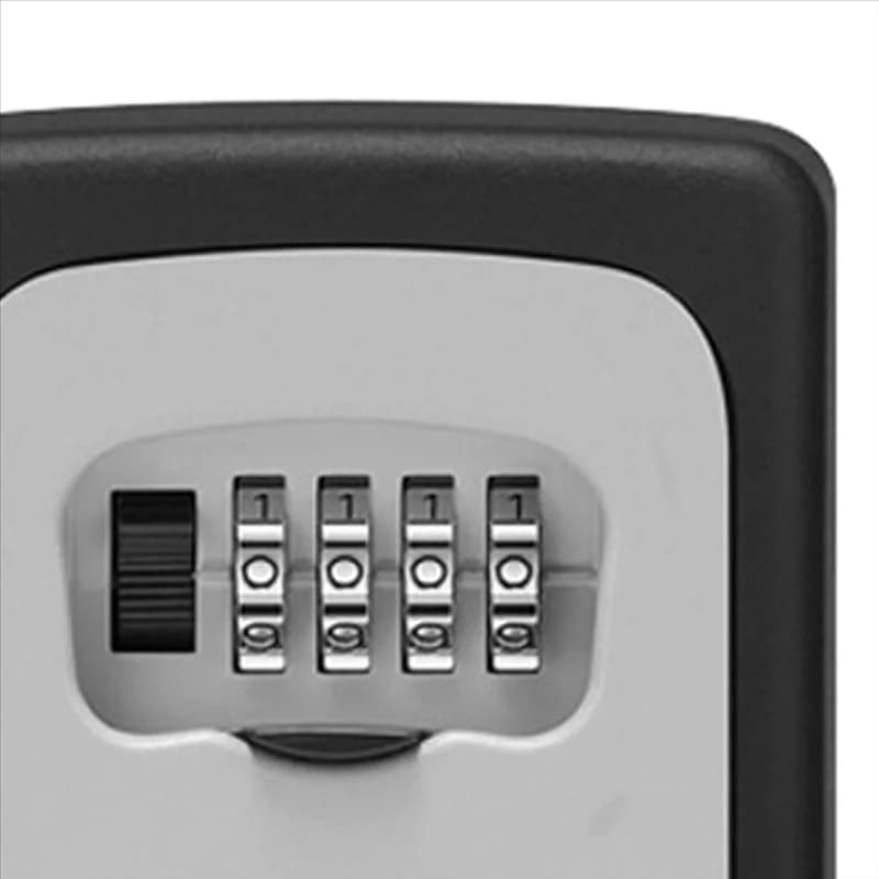 Wall-Mount Combination Key Lockbox for Airbnb Safety view 5