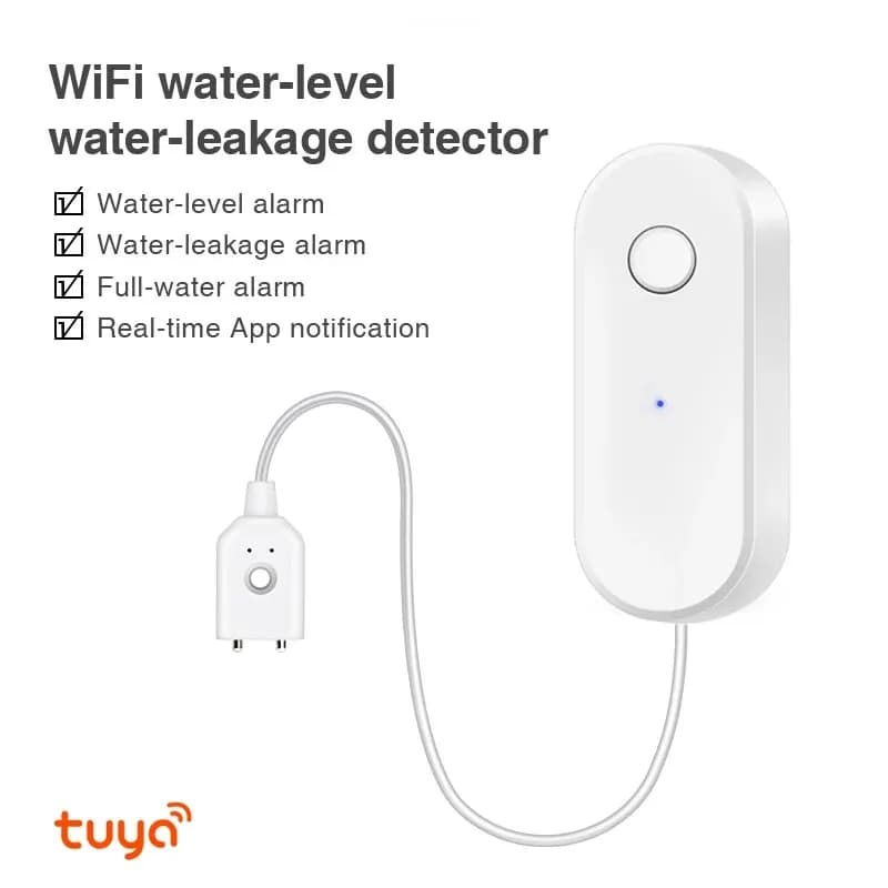 WiFi Water Leak Sensor for Airbnb Smart Home Protection | STR Tech view 3