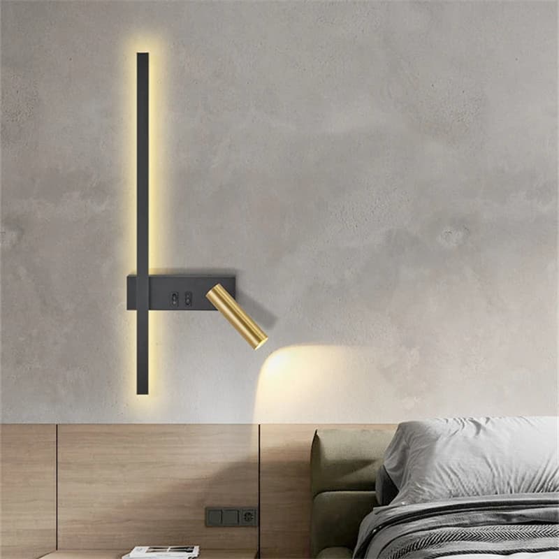 Nordic Wall Lamp for Airbnb Bedroom Ambiance | Modern LED Lighting view 6