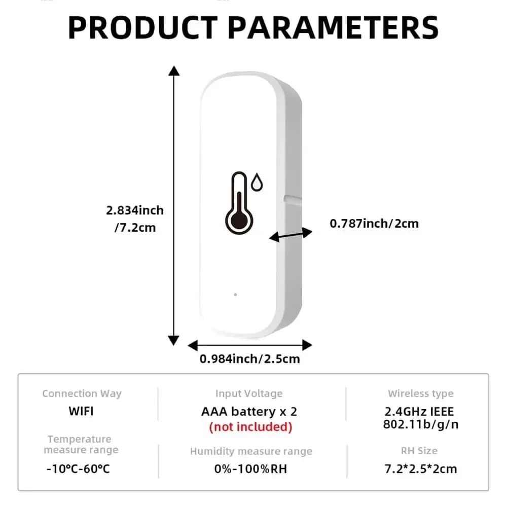 Smart WiFi Temperature Humidity Sensor for Airbnb Hosts | STR Tech view 6