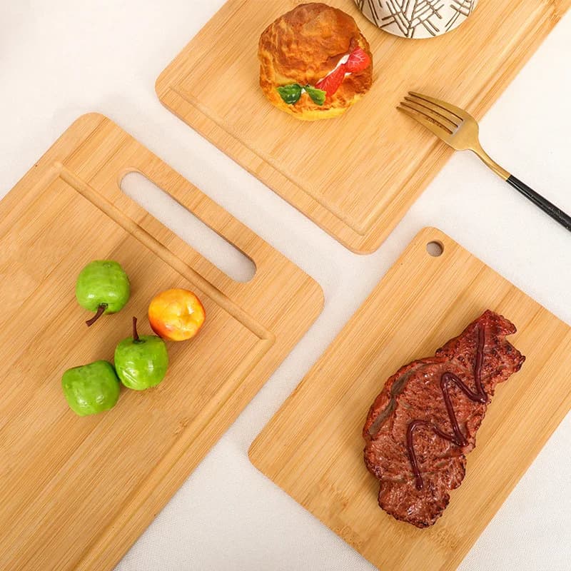 Double-Sided Bamboo Cutting Board for Airbnb Kitchen Hosts view 4