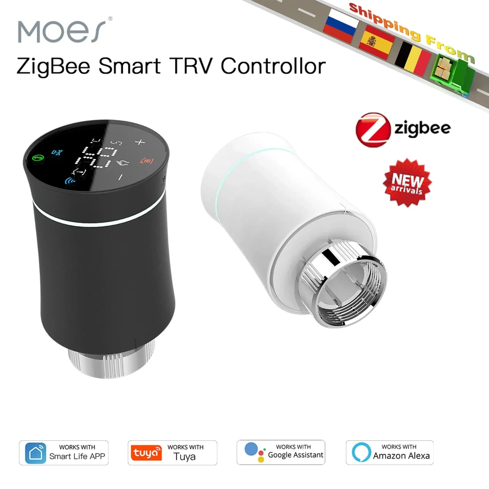 Smart ZigBee Radiator Valve for Airbnb & STR Tech Upgrades