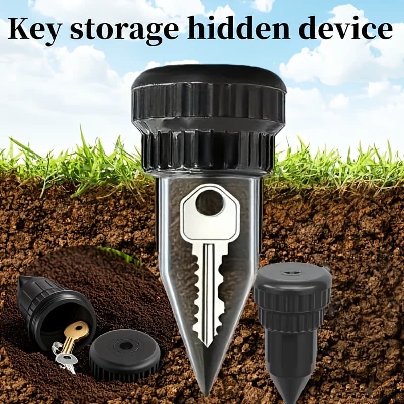 Magnetic Key Safe Box Fake Rock for Airbnb Safety