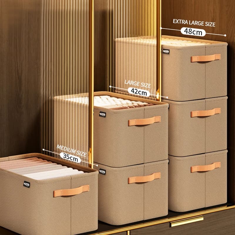 Slim Modular Wardrobe Organizer Set for Airbnb Storage view 4