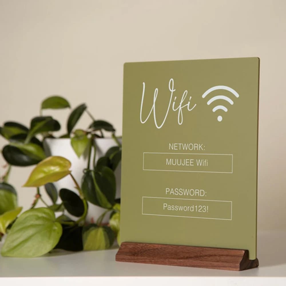 Welcome Guestbook Sign for Vacation Rental Guest Arrival view 7