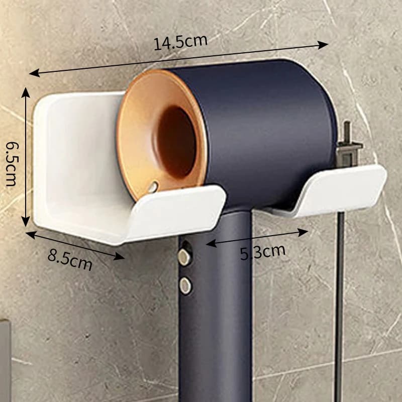 Hair Dryer Holder Shelf for Airbnb Bathroom Organization Needs view 6