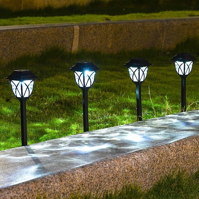 Solar Yard Lights for Airbnb Outdoor Spaces | Waterproof LED Pathway view 3