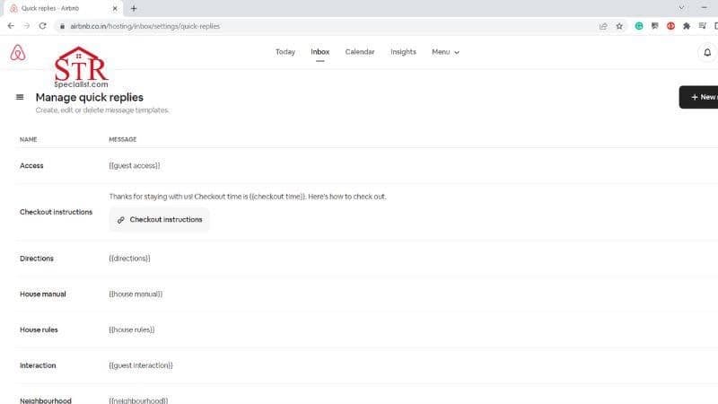 Airbnbs Quick Replies A Users Guide to Saving Time