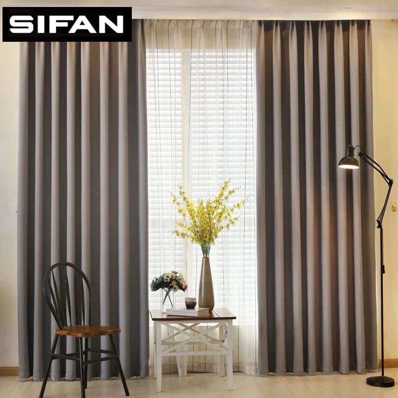 Linen Look Blackout Curtains for Airbnb Bedroom Comfort