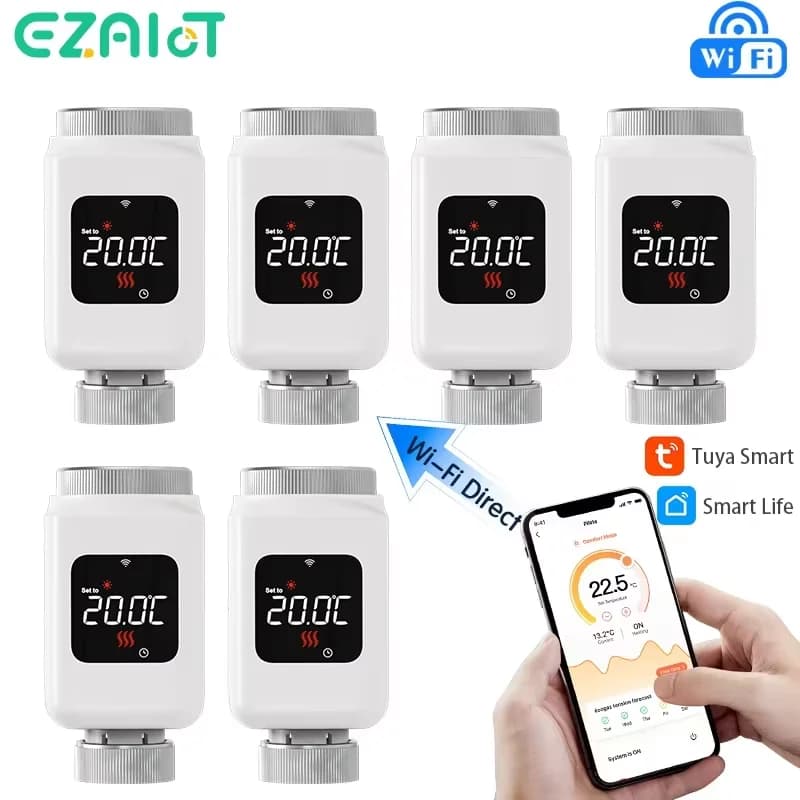Smart WiFi Radiator Valve for Airbnb & Vacation Rental Hosts