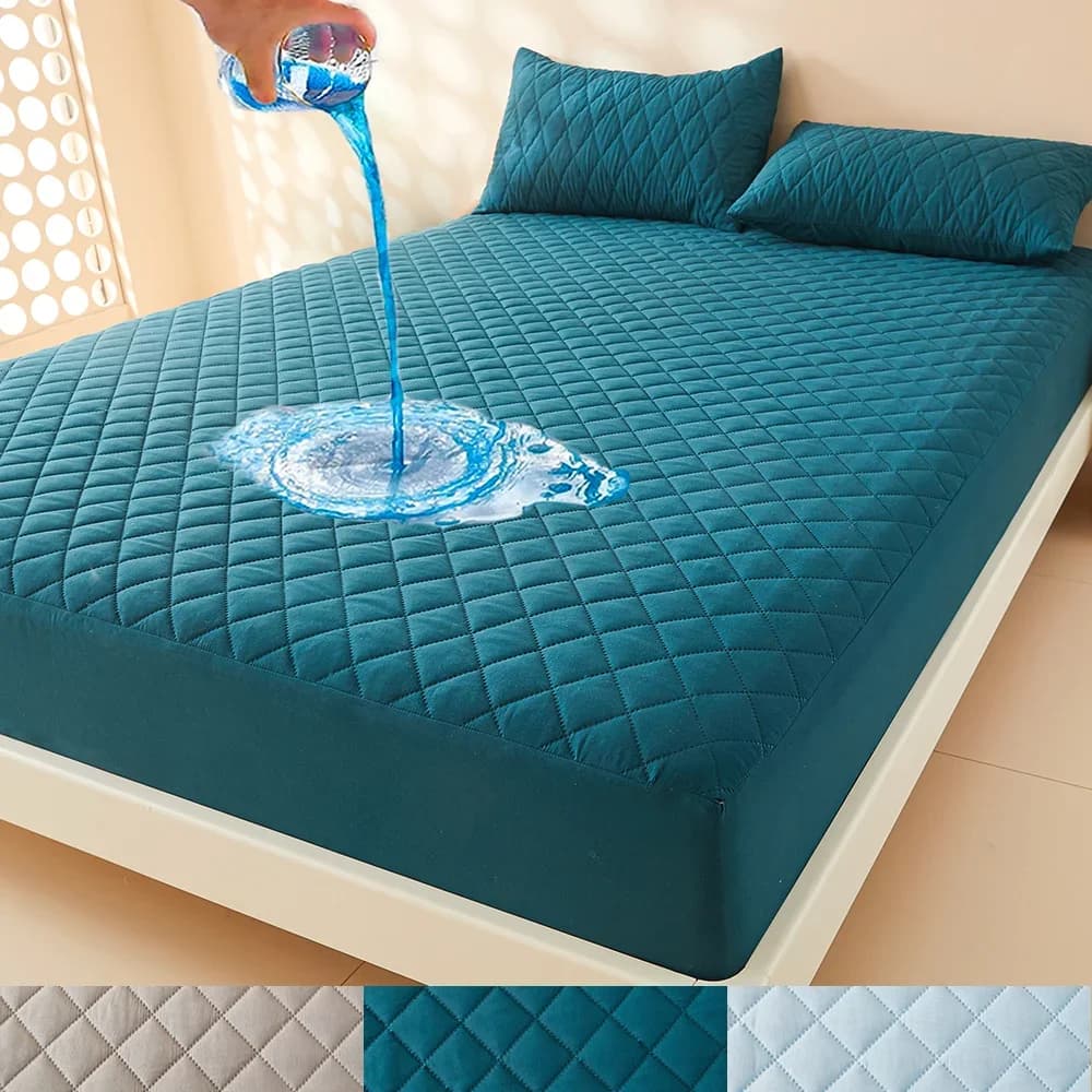 3D Air Fabric Waterproof Mattress Cover for Airbnb Bedroom