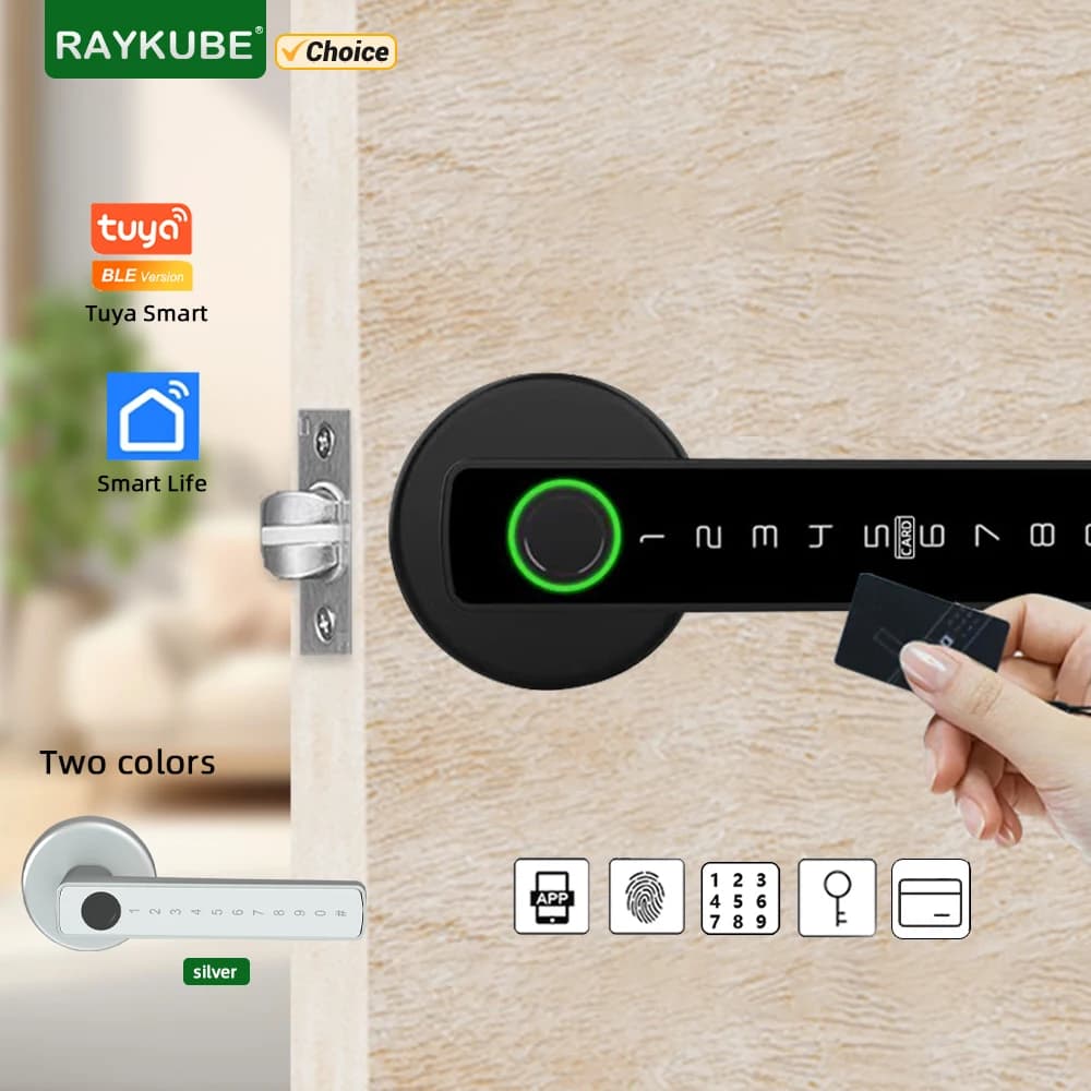 Fingerprint Smart Door Lock Keypad for Airbnb Safety