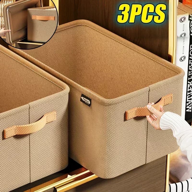 Clothes Organizer Box for Airbnb Bedroom Storage Solutions