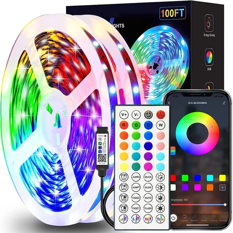 RGB LED Strip Lights for Airbnb Smart Home Tech Upgrades