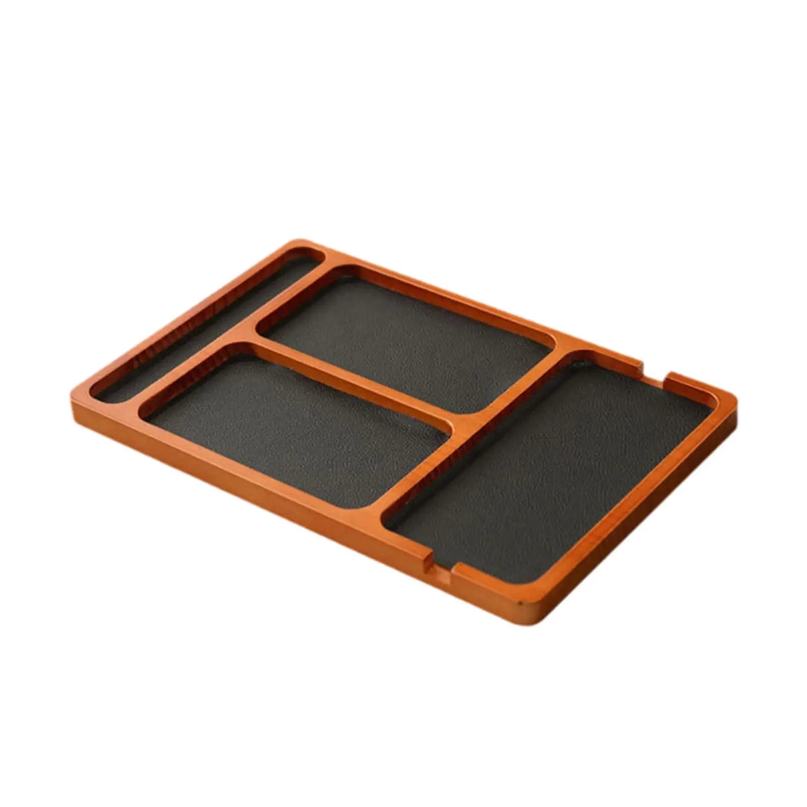 Minimalist Wooden Valet Tray for Airbnb Welcome Areas